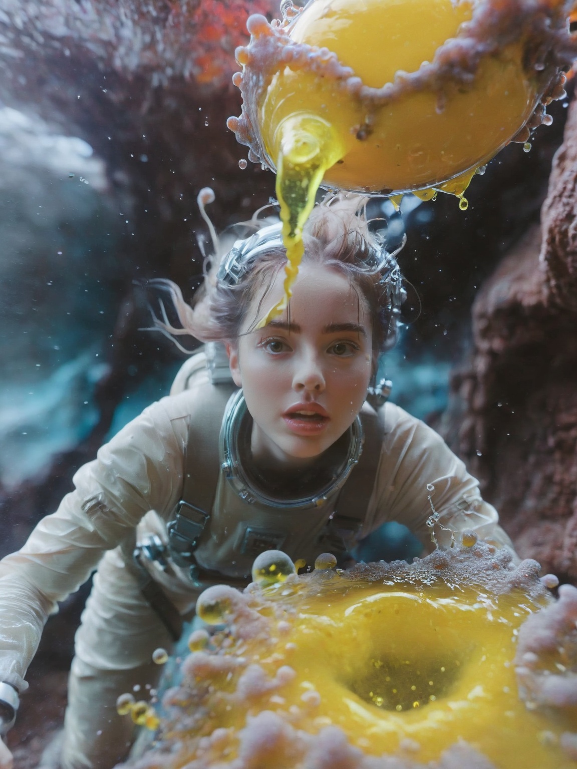 03472-3064255131-cinematic shot chrome clad princess falling into caustic slime seen from above, mid fall, sharp focus on expressive face, aeroch.jpg